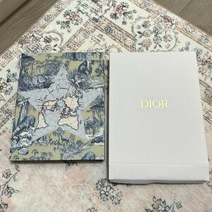 Dior platinum birthday gift notebook set